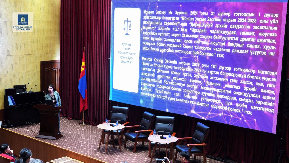 Галт зэвсгийн тухай хуулийг боловсронгуй болгож,  шинэчлэн найрууллаа