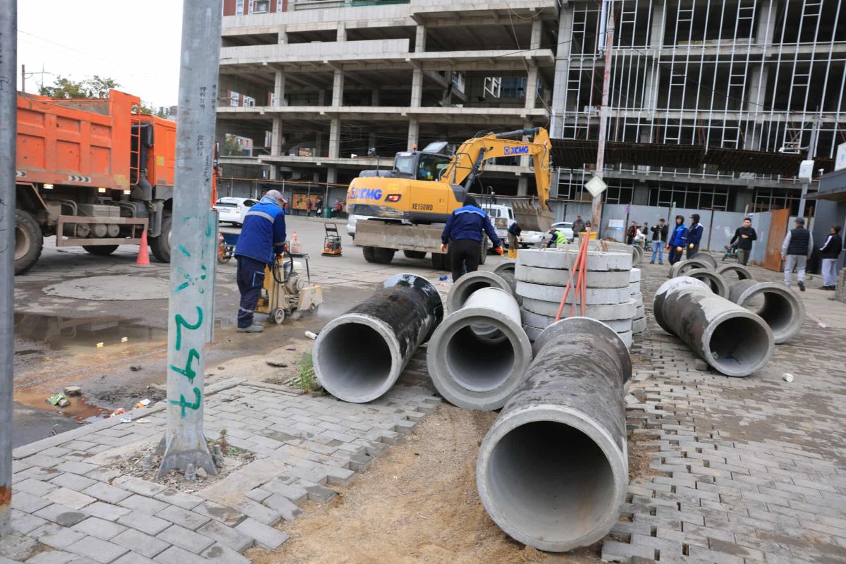 Энэ жил 16 байршилд 19 км урт автозамын борооны ус зайлуулах шугам сүлжээ угсарна