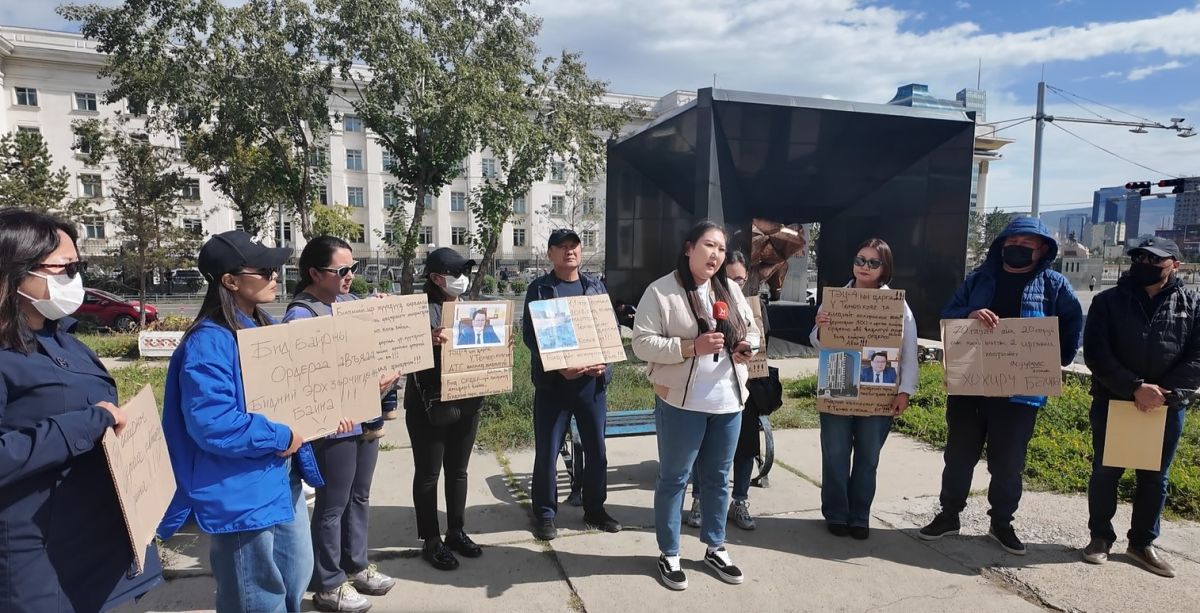 Дорнод аймгаас ирсэн иргэд ТЭЦ-IV дарга Ү.Төмөрхуягт хандан шаардлага хүргэнэ гэв