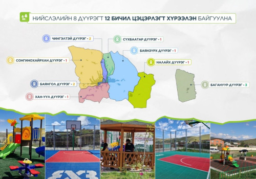 Нийслэлийн найман дүүрэгт 12 бичил цэцэрлэгт хүрээлэн байгуулна