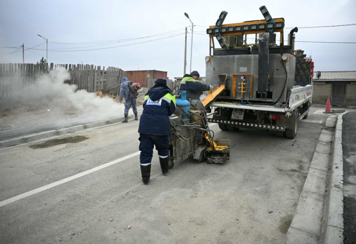 Д.Тайван: СХД-ийн 129 дүгээр сургууль орчмын авто замын ажил ирэх сард дуусна