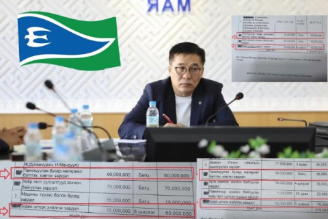 БОУАӨ-ийн сайд Б.Батбаатар танилцуулга тараах материал бэлтгэх зардал нэрээр 2 сард дотор 400 сая төгрөг зарцуулжээ