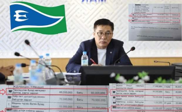 БОУАӨ-ийн сайд Б.Батбаатар танилцуулга тараах материал бэлтгэх зардал нэрээр 2 сард дотор 400 сая төгрөг зарцуулжээ