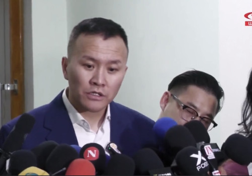  УИХ-ын дарга Д.Амарбаясгалангийн өмгөөлөгч Ү.Амарбат мэдээлэл өглөө