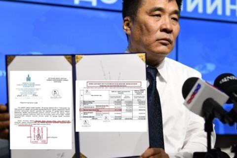 Улс төрийн намд олгодог 455 сая төгрөгийн санххүүжилтийг авснаа ИЗНН-ын дарга Б.Батбаатар намаасаа нуугаад зарцуулчихсан гэв үү
