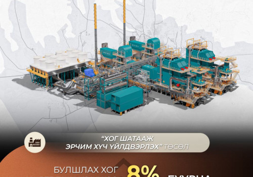 Хог шатааж, эрчим хүч үйлдвэрлэх үйлдвэр ашиглалтад орсноор булшлах хог хаягдлын хэмжээ 8 хувиар буурна