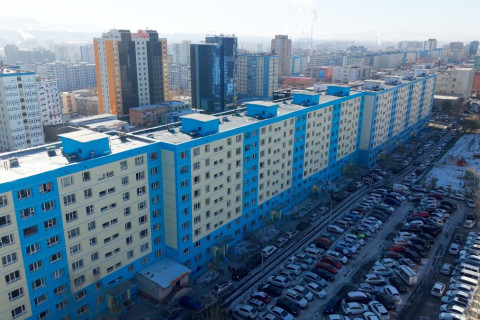 БГД-ийн 14 дүгээр хорооны хоёр байрыг дулаалж, фасадыг шинэчиллээ