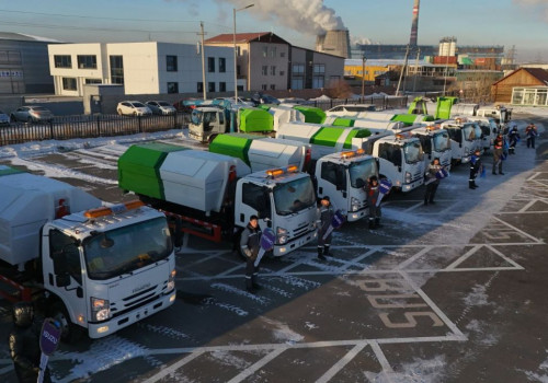 Баянгол дүүрэг хот нийтийн аж ахуйн 24 автомашин, техникээр парк шинэчлэл хийлээ