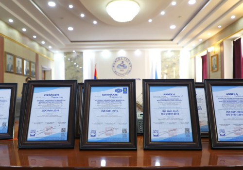 МУИС үйл ажиллагаандаа ISO олон улсын стандартууд нэвтрүүллээ