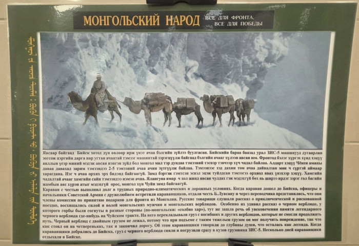 «Тэмээн жингийн цуваа. Бүхнийг фронтод» төслийн нээлт болов