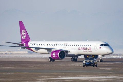 “Хүннү Эйр” агаарын шинэ хөлгөө хүлээн авчээ