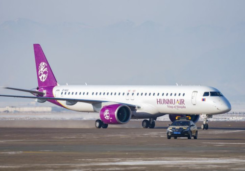 “Хүннү Эйр” агаарын шинэ хөлгөө хүлээн авчээ
