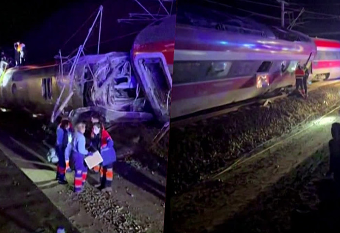 Испанид галт тэрэгнүүд мөргөлдсөний улмаас 21 хүн амиа алджээ