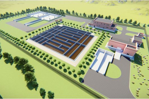 Хүннү хот төслийн цэвэрлэх байгууламжийн барилгын ажил 10 хувьтай үргэлжилж байна