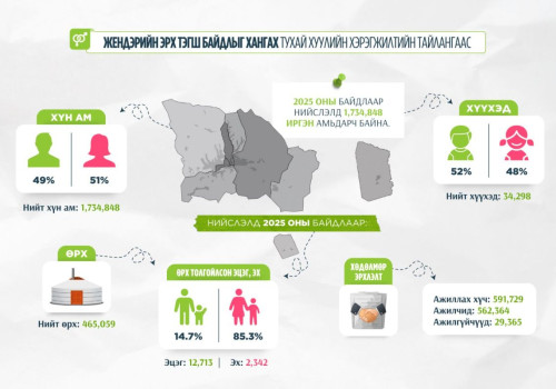 Жендэрийн эрх тэгш байдлыг хангах цахим нөлөөллийн аян, олон нийтийн үйл ажиллагааг зохион байгууллаа