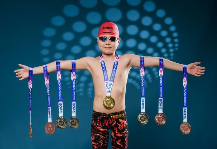 Монголын усанд сэлэлтийн өсвөрийн тамирчид 71 меаль хүртжээ