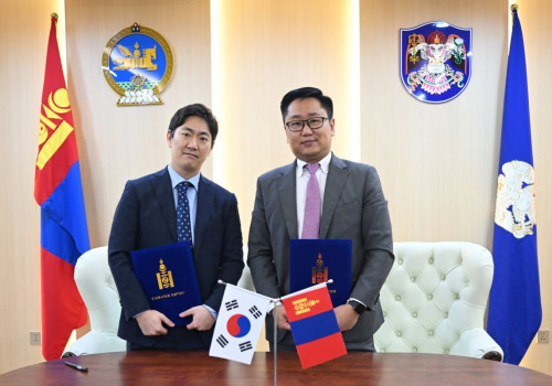 Нийслэлийн Агаар, орчны бохирдолтой тэмцэх газар БНСУ-ын “Пинеко Ко” ХХК-тай санамж бичиг байгууллаа