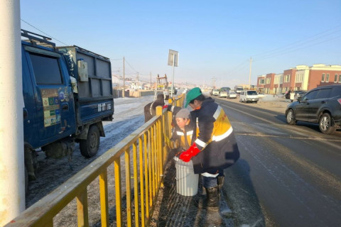Сар шинийн баярыг угтан бүх нийтийн их цэвэрлэгээг зохион байгуулж байна