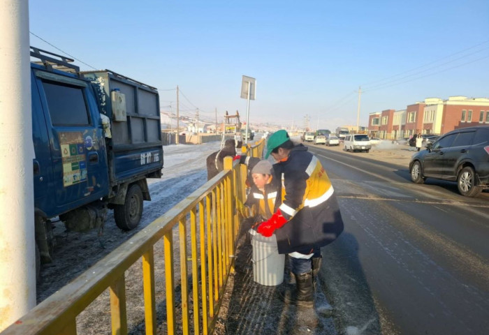 Сар шинийн баярыг угтан бүх нийтийн их цэвэрлэгээг зохион байгуулж байна