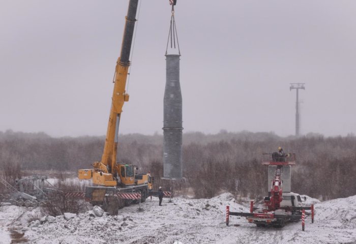 Дүүжин замын тээвэр төслийн 19 тулгуур баганыг бүрэн суурилуулж дууслаа