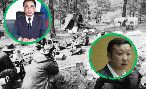 Байгалийн цогцолборт газрын баялгийг олборлоход нам дагасан албан хаагчид хүч хавсарсан гэв үү??