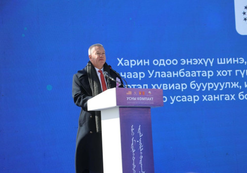 Монгол улсад хаягдал ус дахин боловсруулах үйлдвэр ашиглалтад орлоо