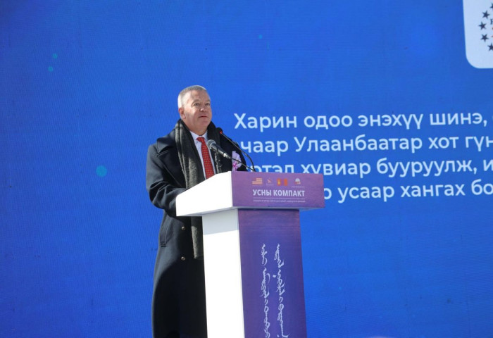 Монгол улсад хаягдал ус дахин боловсруулах үйлдвэр ашиглалтад орлоо