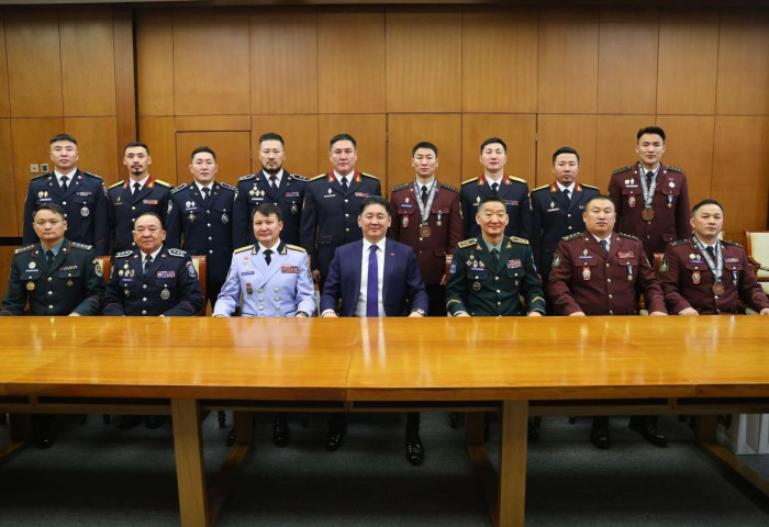 Ерөнхийлөгч У.Хүрэлсүх “SWAT CHALLENGE” тэмцээнд амжилттай оролцсон тамирчдад талархал илэрхийллээ