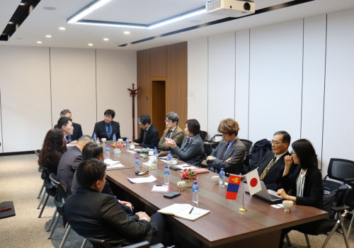 Япон улсын нагояагийн их сургуулийн хзс-ийн төлөөллийг хүлээн авч уулзлаа