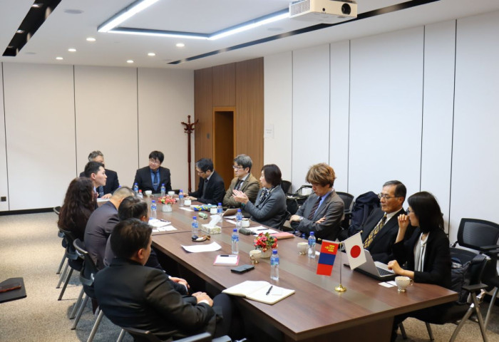 Япон улсын нагояагийн их сургуулийн хзс-ийн төлөөллийг хүлээн авч уулзлаа