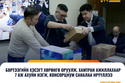 Бортээг-нээлттэй, ил тод, шударга өрсөлдөөн