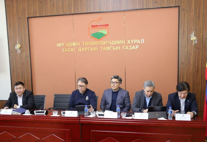 ГАДААД ХАРИЛЦААНЫ ЯАМНЫ ТӨЛӨӨЛӨЛ ДАРХАН-УУЛ, ОРХОН, БУЛГАН АЙМАГТ АЖИЛЛАВ