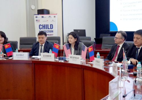 АНУ-Монгол улсын засгийн газрууд хүүхэд хамгааллын компакт гэрээний тав дахь удаагийн хоёр талт хэлэлцүүлэг боллоо