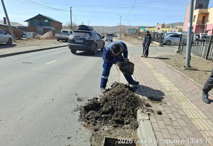 Борооны ус зайлуулах шугам хоолойн цэвэрлэгээ үргэлжилж байна