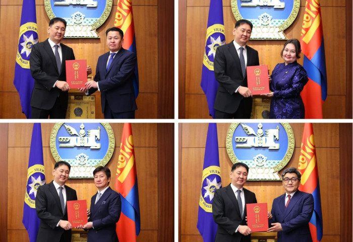 Элчин сайд нарт Итгэмжлэх жуух бичгийг нь гардууллаа