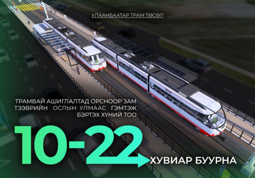 Трамвай ашиглалтад орсноор зам тээврийн ослын улмаас гэмтэж бэртэх хүний тоо 10-22 хувиар буурна
