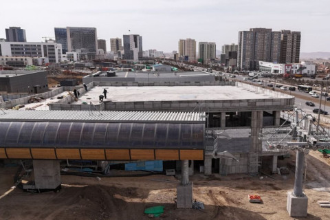 Дүүжин замын тээврийн барилгын ажил 70 орчим хувьтай байна