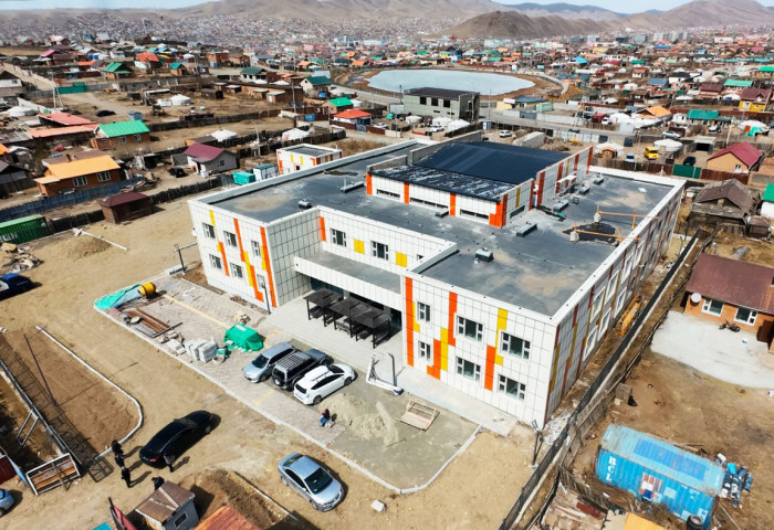 Сонгинохайрхан дүүрэгт 280 хүүхдийн бага сургууль, цэцэрлэгийн цогцолборын барилгын ажил 86 хувьтай үргэлжилж байна