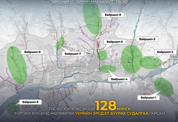 “Хөрсний ус үерийн хамгаалалт” төсөл хэрэгжсэнээр 128 мянга хүртэлх хүн амд нөлөөлөх үерийн эрсдэл буурна