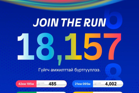 “Улаанбаатар марафон-2026” олон улсын гүйлтийн бүртгэлийг тавдугаар сарын 1-нд хаана