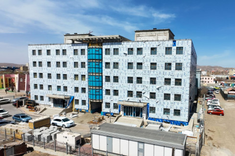 Аддиктологийн төвийн барилгын ажил 78 хувьтай үргэлжилж байна