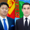 Туркменистаны Ерөнхийлөгч баярын мэндчилгээ дэвшүүллээ
