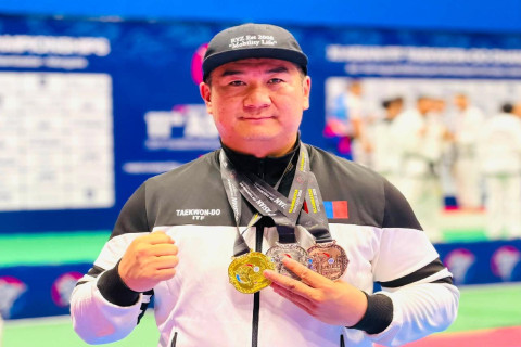 Нийслэлийн ИТХ-ын төлөөлөгч Э.Энхтөр “ITF Таеквон-догийн Ази тивийн аварга боллоо