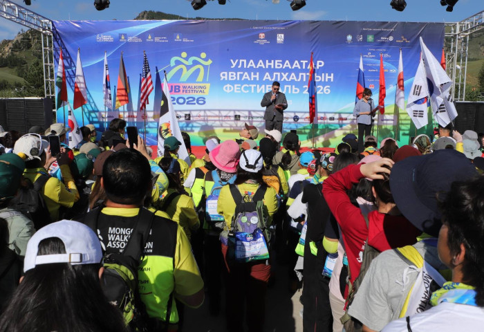 “Улаанбаатар” олон улсын явган алхалтын фестиваль-2026 эхэллээ