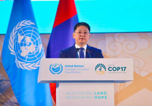 У.Хүрэлсүх: COP17 бага хурал мэдэгдлээс үйл хэрэг рүү, зорилтоос хэрэгжилт рүү, амлалтаас үр дүнд хүрэх хурал байх учиртай