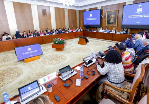 Дэлхийн эмэгтэй парламентчдын чуулга уулзалтаас таван гол асуудлыг тодорхойлж, дөрвөн чиглэлээр зөвлөмж гаргалаа