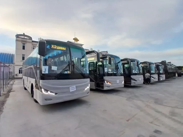 “Yutong Bus” компанид үйлдвэрлэсэн 10 шинэ автобусыг хот орчмын чиглэлд үйлчилгээнд явуулна