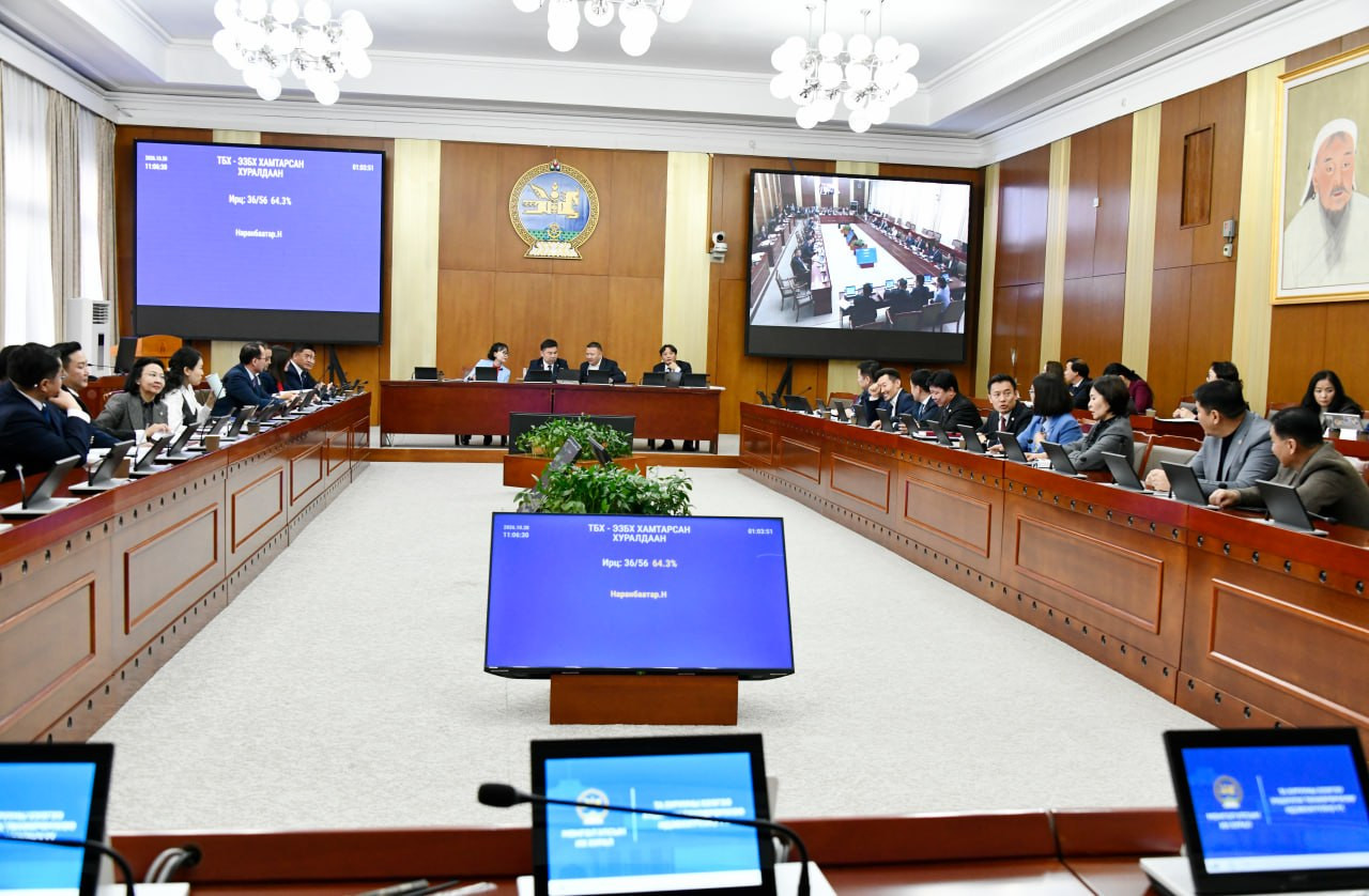Төсвийн тогтвортой байдлын тухай хуульд нэмэлт оруулах тухай хуулийн төслийг хэлэлцэхийг дэмжлээ